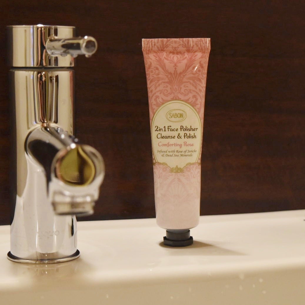 フェイスポリッシャー コンフォーティング・ローズ/SABON/スクラブ・ゴマージュを使ったクチコミ(1枚目)