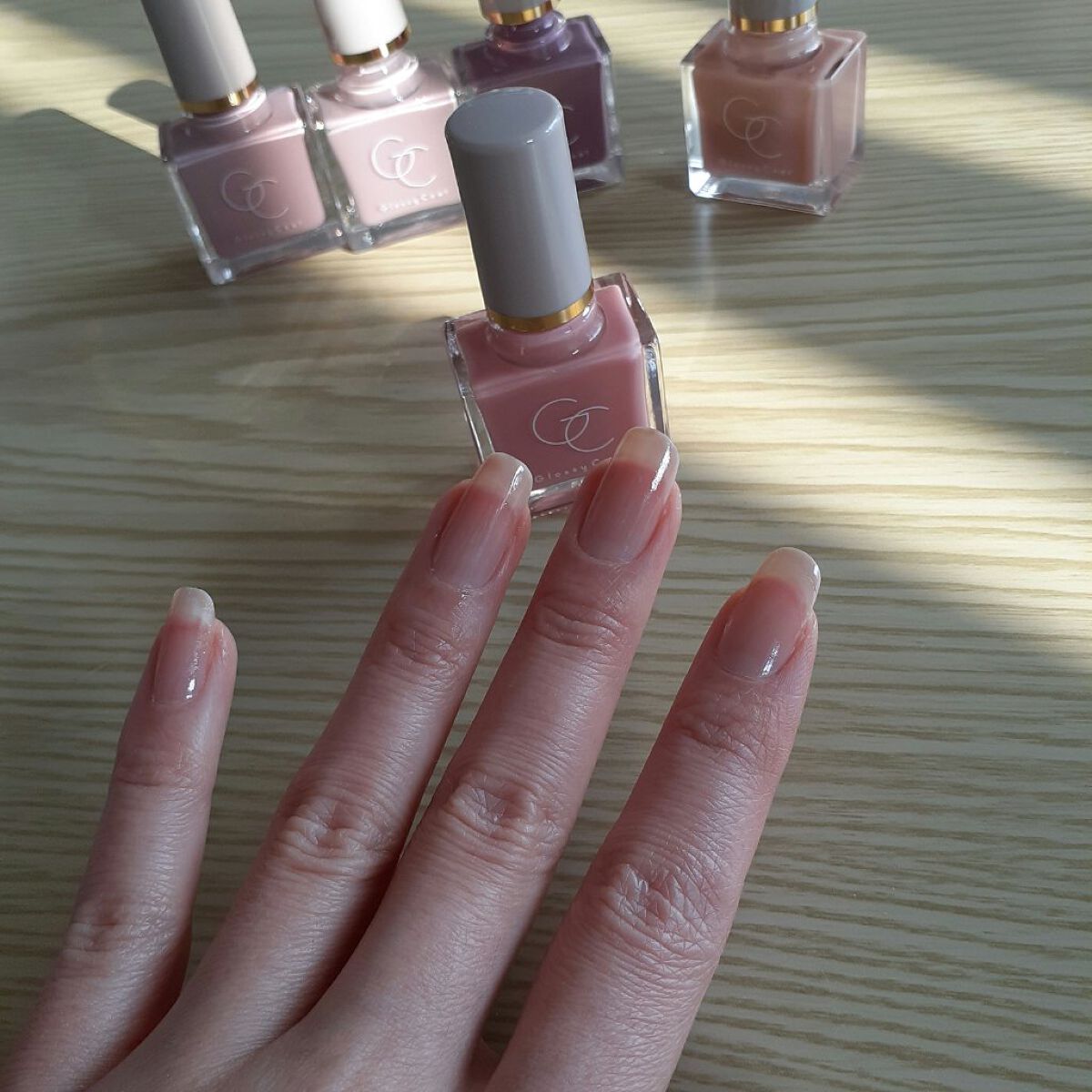 グロッシーコート/スキューズミー/オールインワンネイルを使ったクチコミ(8枚目)