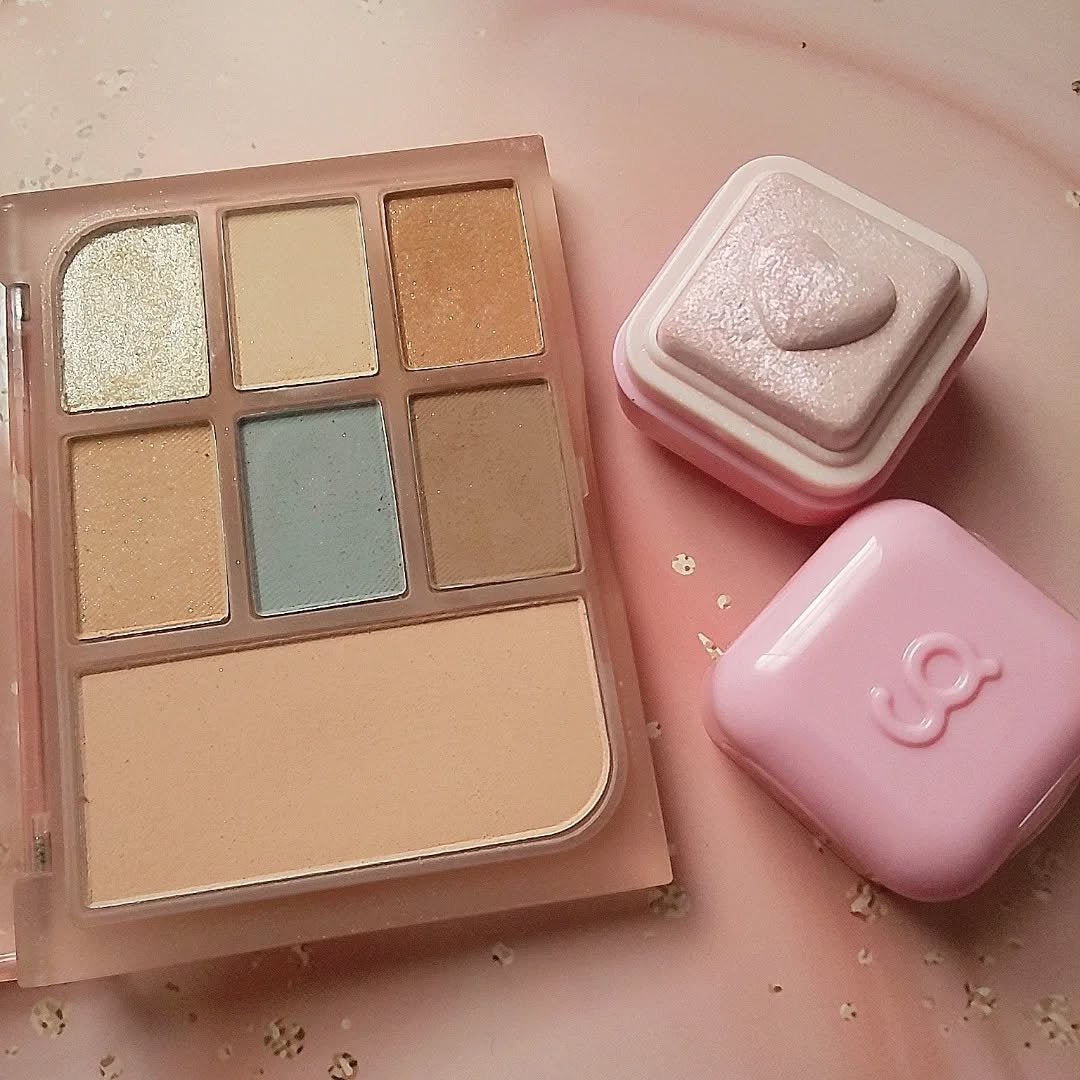 ミルクブリンハートライター/Colorgram/パウダーハイライトを使ったクチコミ(2枚目)