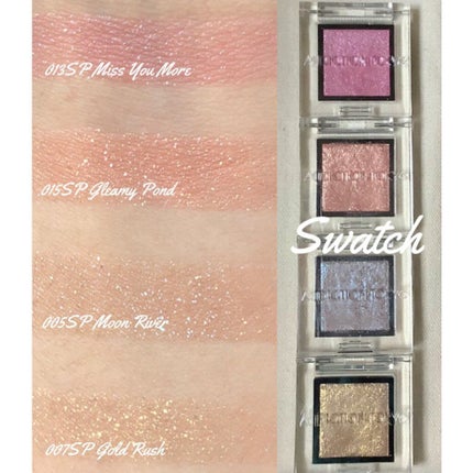 アディクション ザ アイシャドウ スパークル/ADDICTION/単色アイシャドウを使ったクチコミ(2枚目)