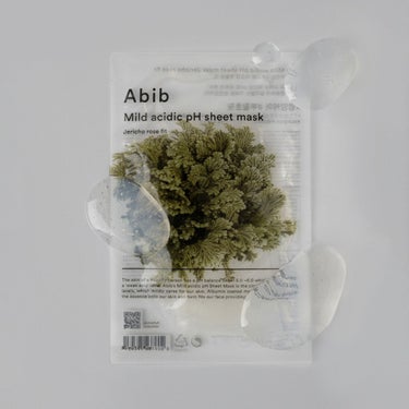 弱酸性PHシートマスク 復活草フィット Abib 