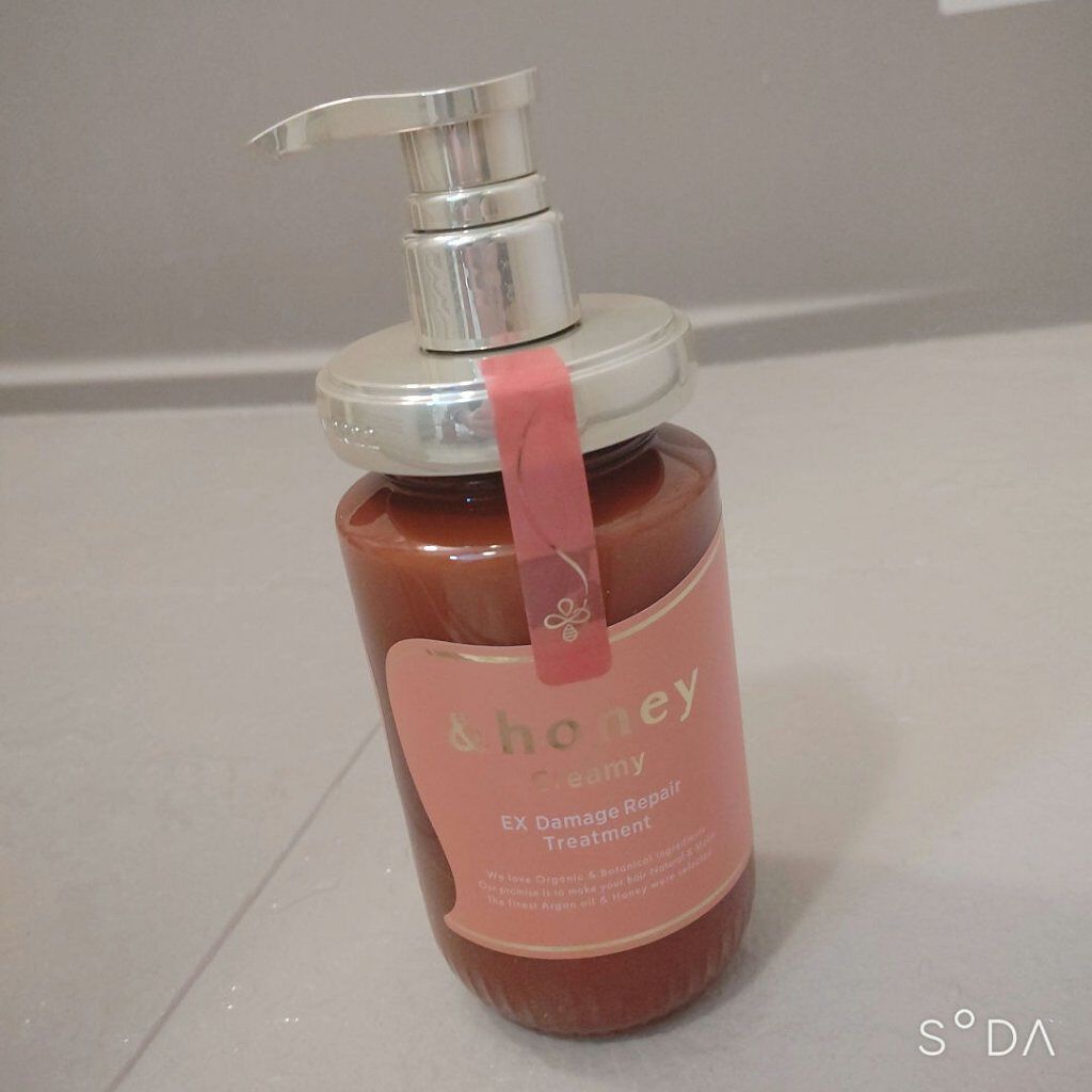 &honey  Creamy EXダメージリペアヘアパック1.5/&honey/ヘアマスク・ヘアパックを使ったクチコミ（3枚目）