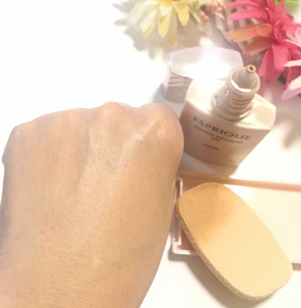 シンクロフィット リキッド U V/ESPRIQUE/リキッドファンデーションを使ったクチコミ(3枚目)