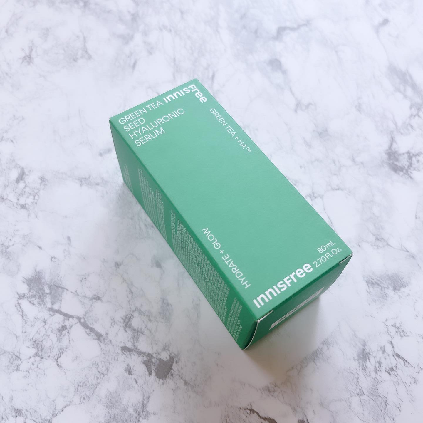 グリーンティーシード ヒアルロン セラム　/innisfree/美容液を使ったクチコミ（2枚目）