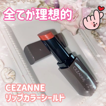 リップカラーシールド/CEZANNE/口紅を使ったクチコミ(1枚目)