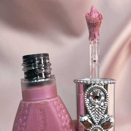 ジルスチュアート ブルームドロップ リップ&チーク シフォン 102 twinkle dream(限定色)/JILL STUART/リキッドチークを使ったクチコミ(3枚目)