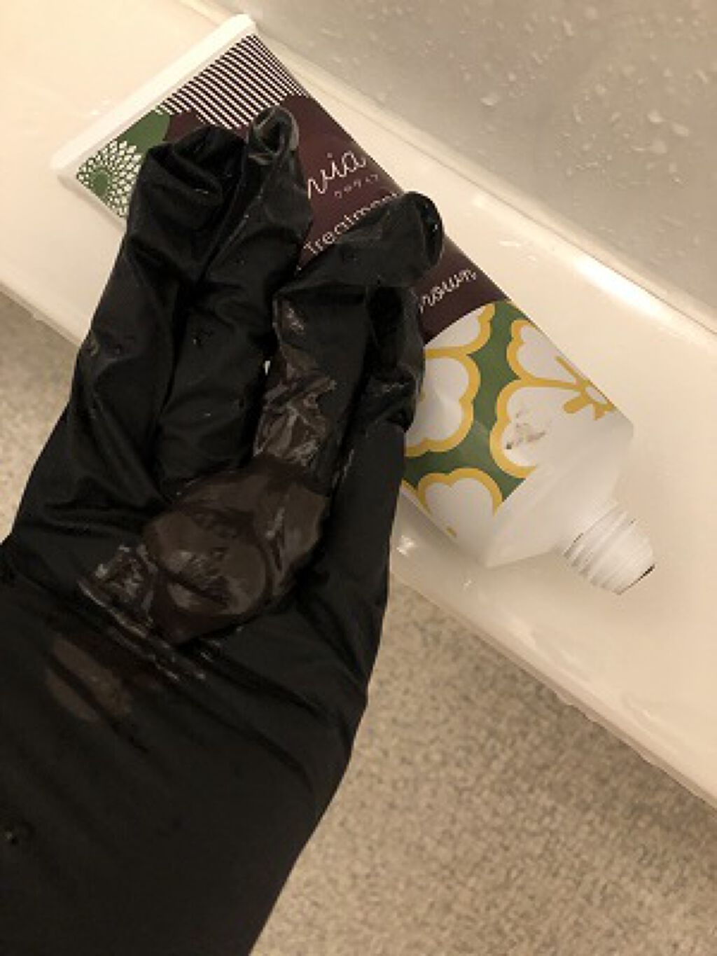 クロヴィア カラートリートメント/ルルシア/洗い流すヘアトリートメントを使ったクチコミ（2枚目）