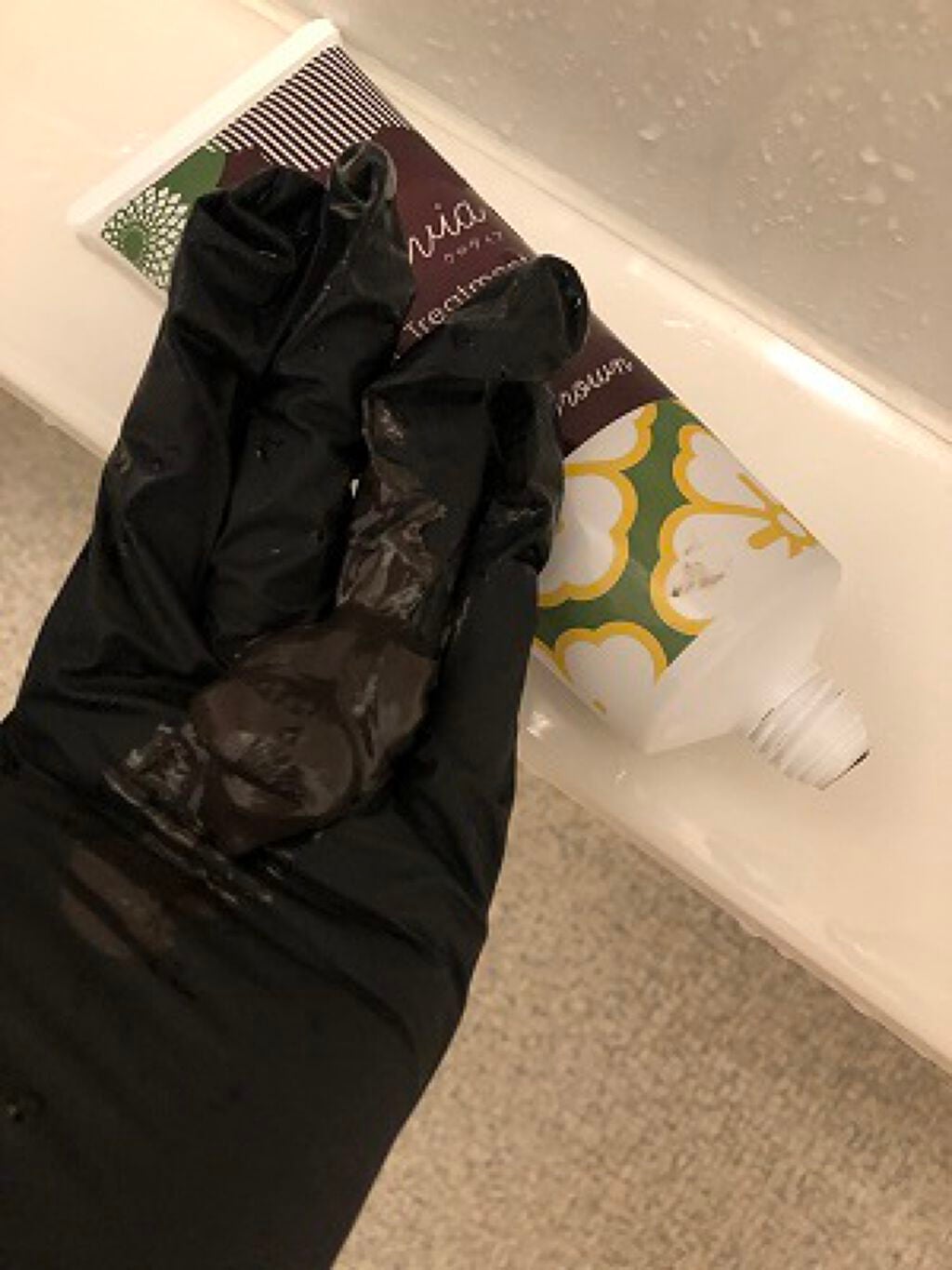 クロヴィア カラートリートメント/ルルシア/洗い流すヘアトリートメントを使ったクチコミ(2枚目)