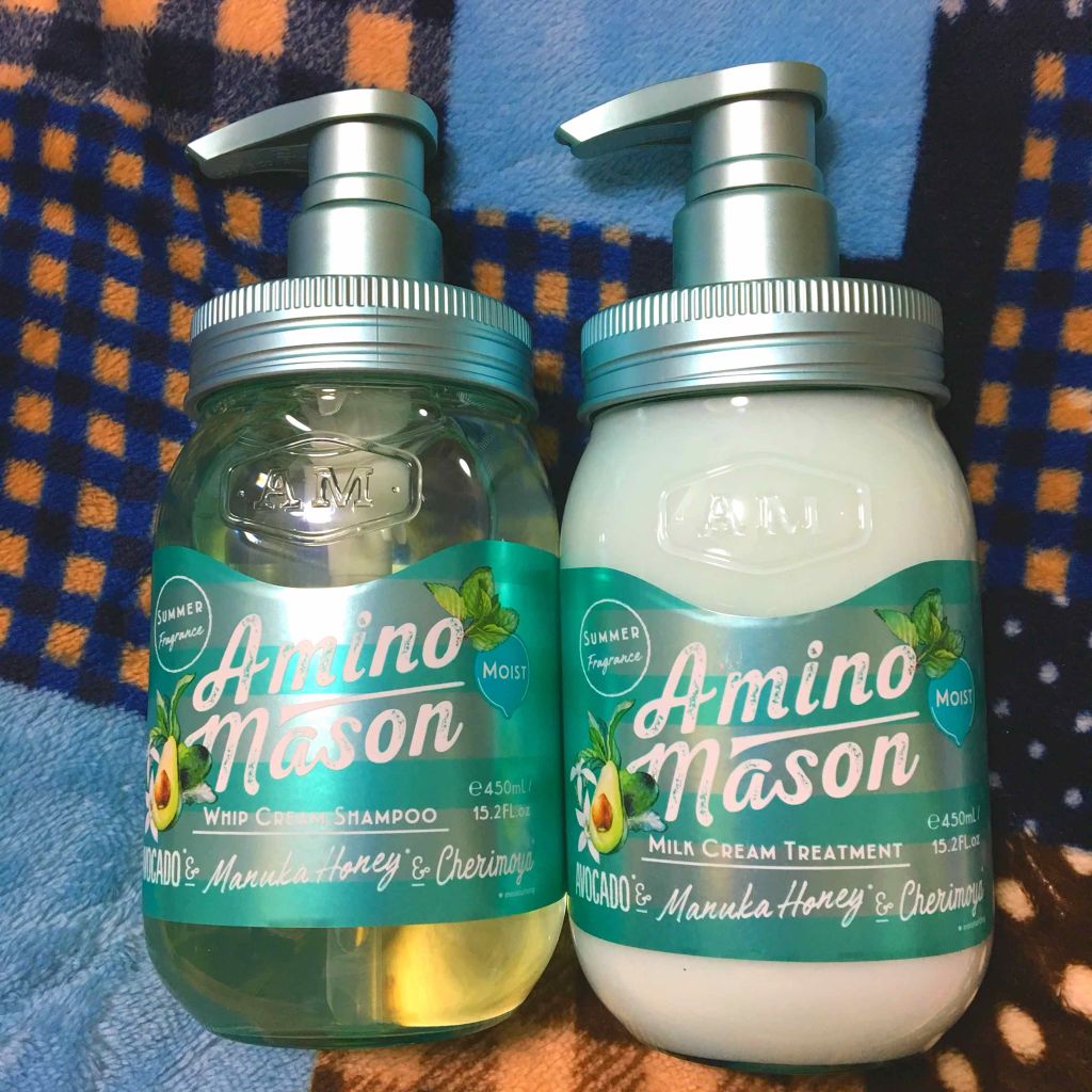 [旧商品]モイスト ホイップクリーム シャンプー／トリートメント/アミノメイソン/シャンプー・コンディショナーを使ったクチコミ（2枚目）