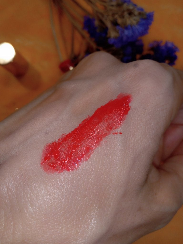 ルージュ ヴォリュプテ シャイン/YVES SAINT LAURENT BEAUTE/口紅を使ったクチコミ(2枚目)