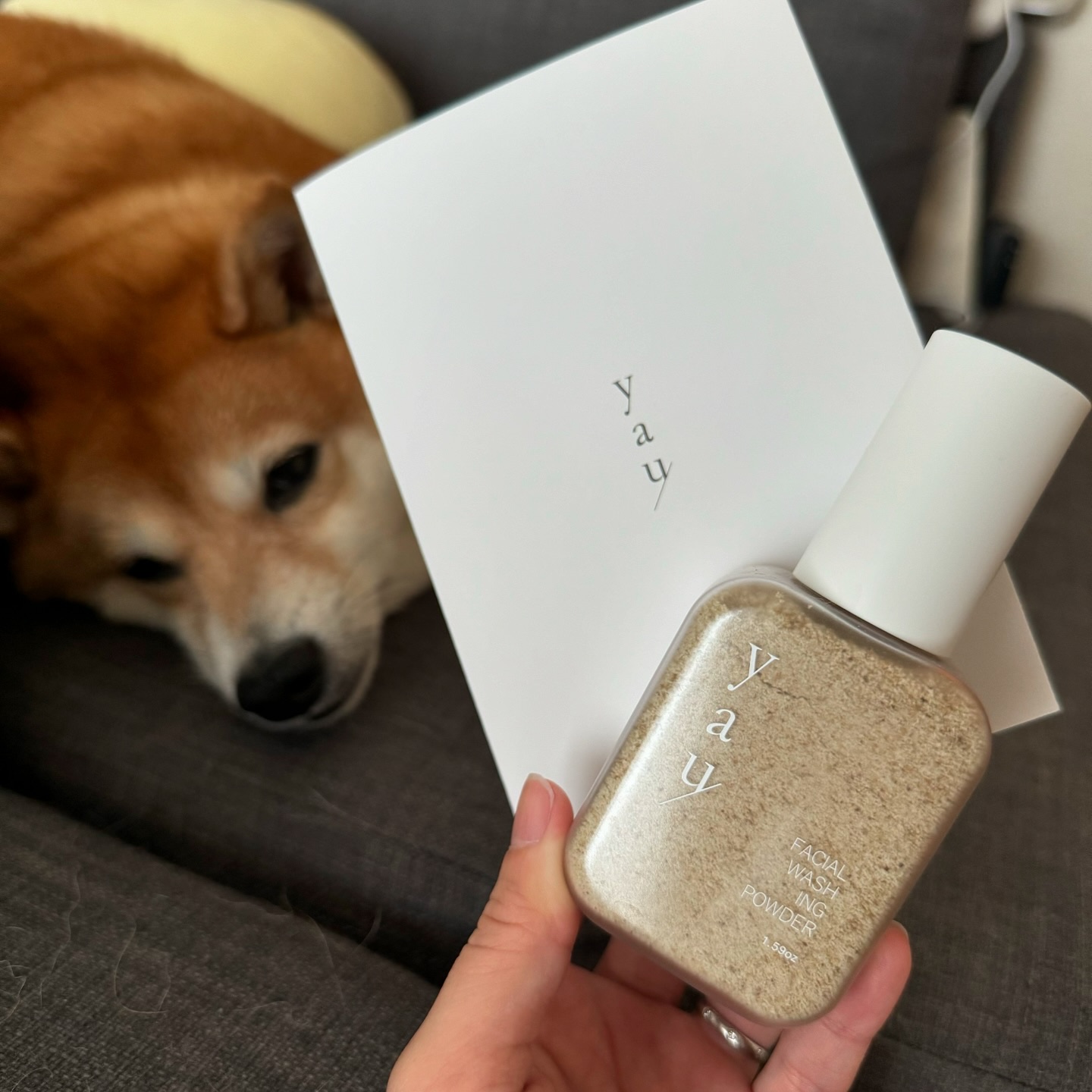 Lemon Squareを通じて、HEAL株式会社様から【yau Facial Washing PowderT】をご提供頂いたので紹介するよ😊✨

✅yau facial washing powder T
米ぬかや酒粕を成分に肌の乾燥や柔