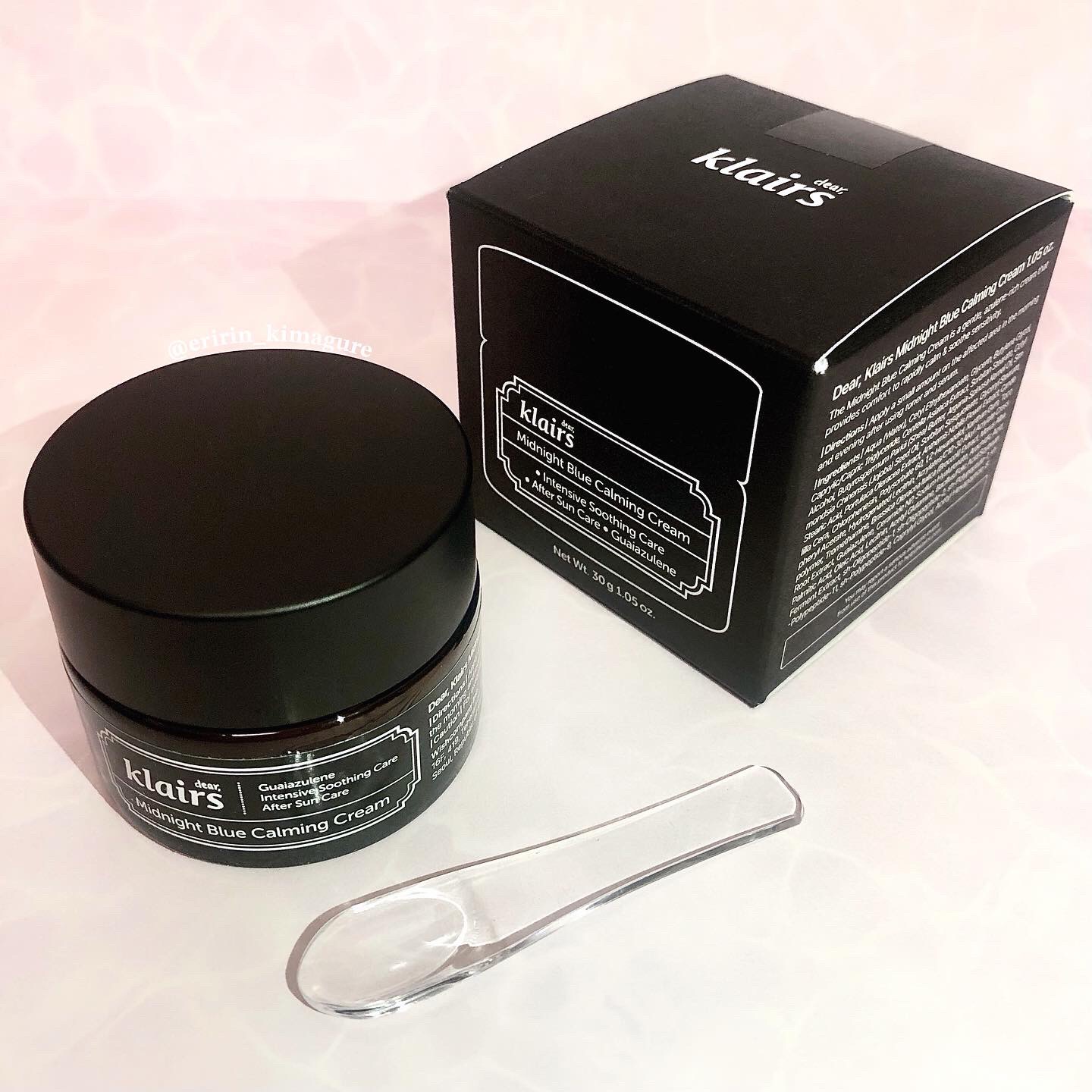ミッドナイトブルーカーミングクリーム/Klairs/フェイスクリームを使ったクチコミ（2枚目）