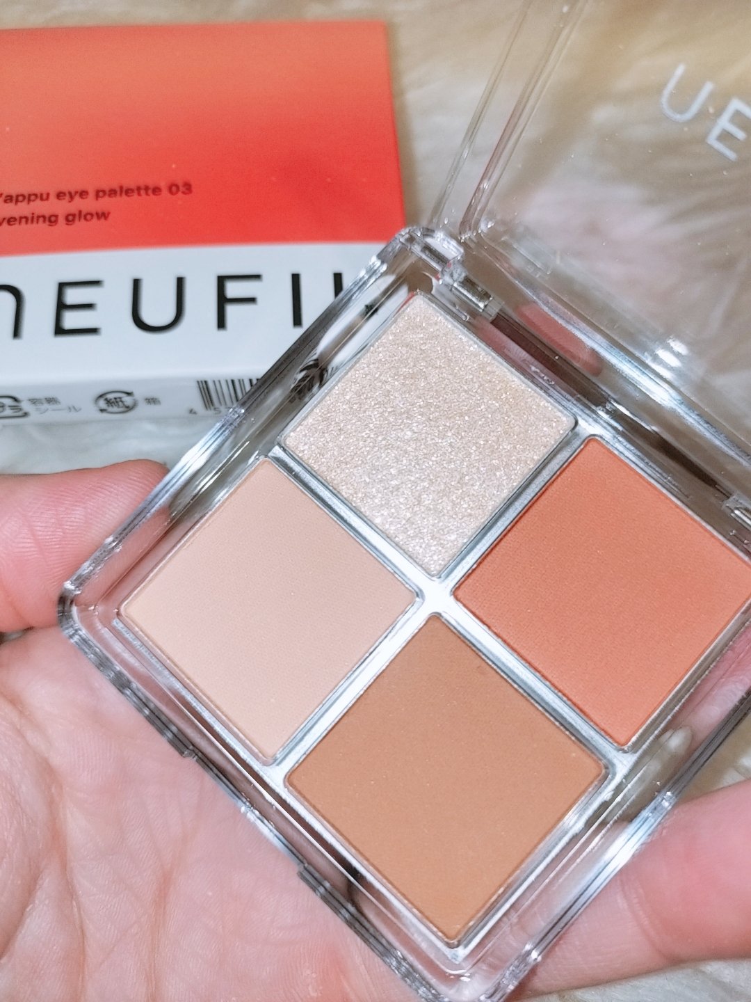 s'appu eye palette/NEUFIL/アイシャドウパレットを使ったクチコミ（3枚目）