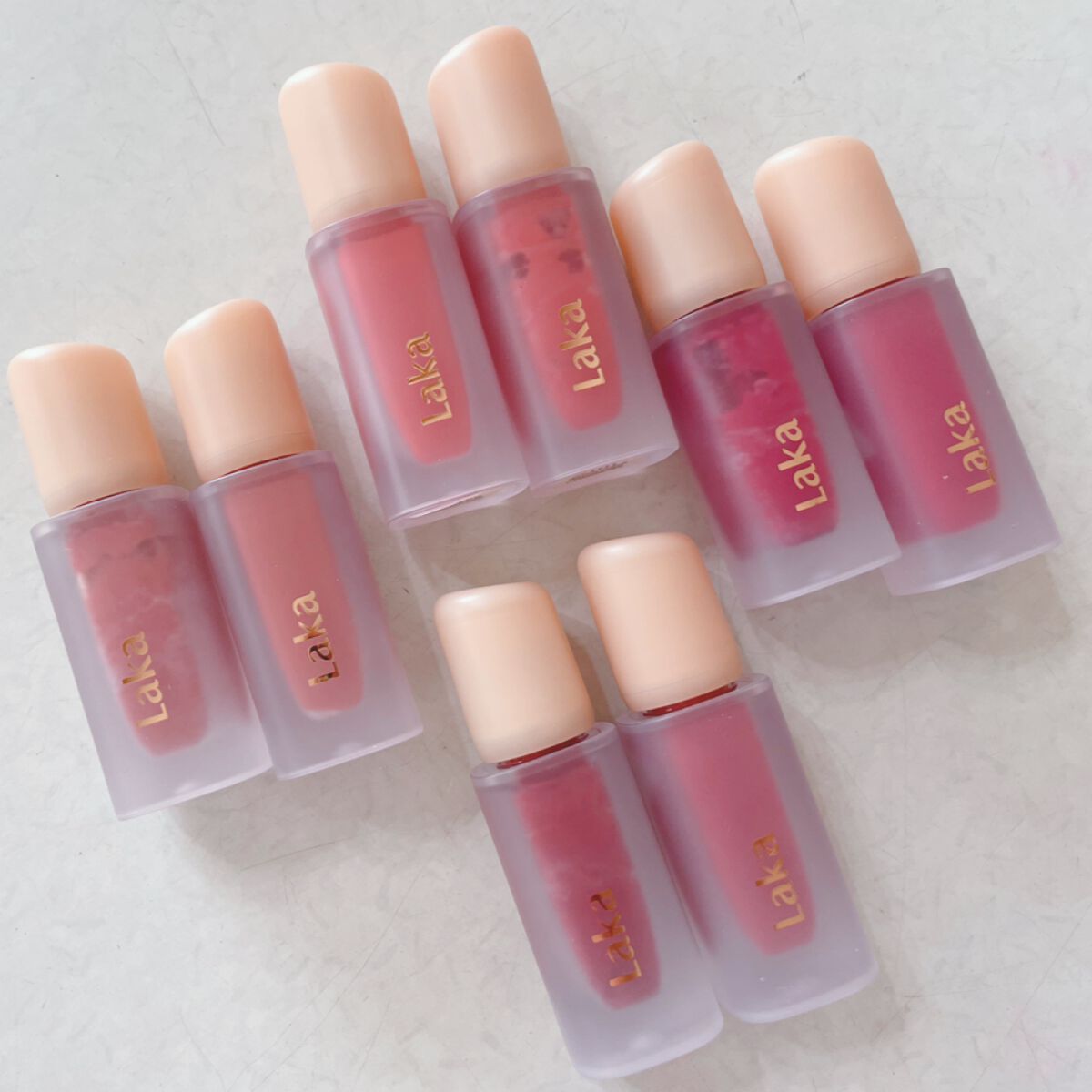 フルーティーグラムティント/Laka/リップティントを使ったクチコミ(2枚目)