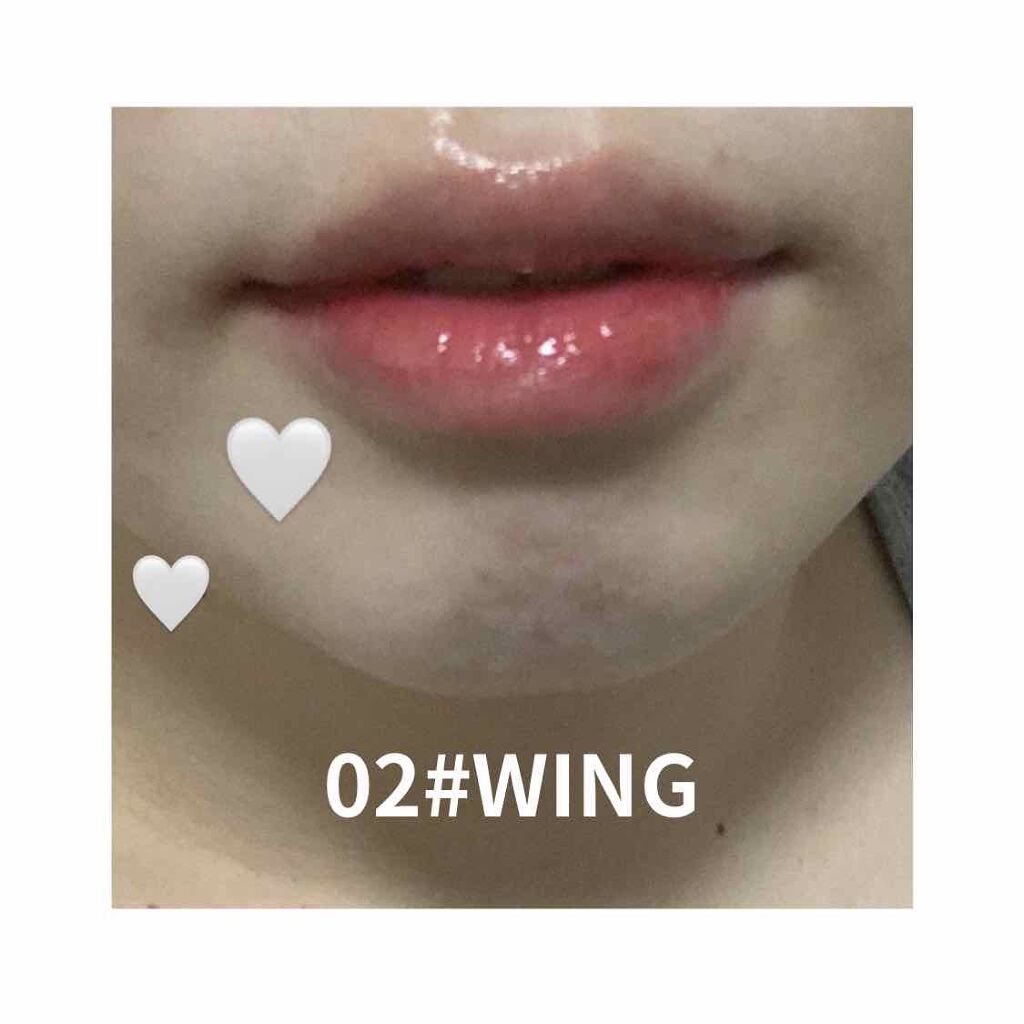 ホリカホリカ ハートクラッシュグローティントエアー/HOLIKA HOLIKA/リップティントを使ったクチコミ（3枚目）