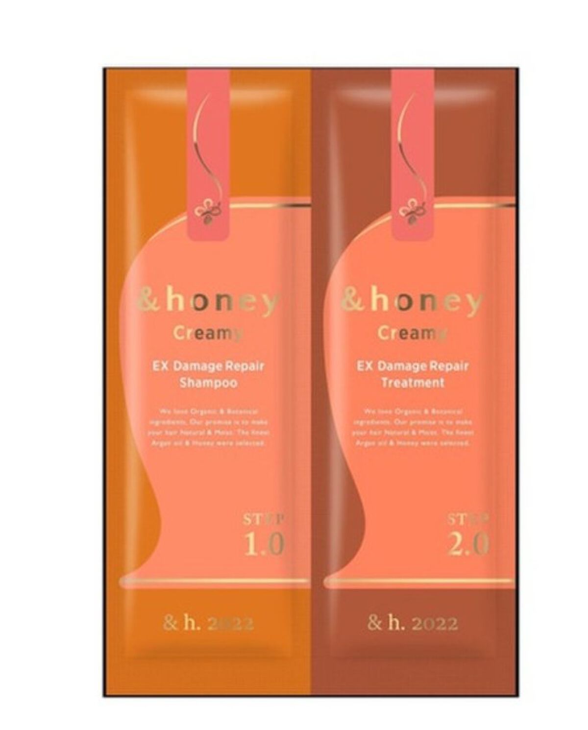 Creamy EXダメージリペアシャンプー1.0/ヘアトリートメント2.0/&honey/市販シャンプーを使ったクチコミ（1枚目）