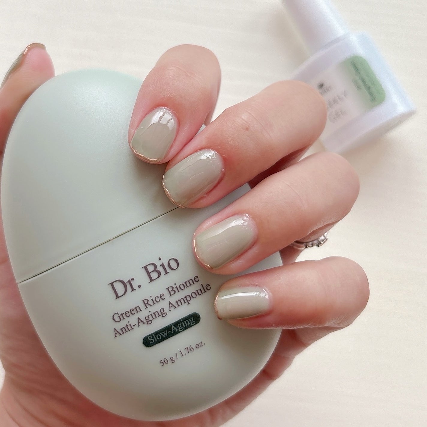 緑米ライスバイオーム™トーンアップ弾力クリーム/Dr.Bio/フェイスクリームを使ったクチコミ(1枚目)