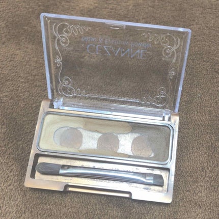 ノーズ&アイブロウパウダー/CEZANNE/パウダーアイブロウを使ったクチコミ(2枚目)