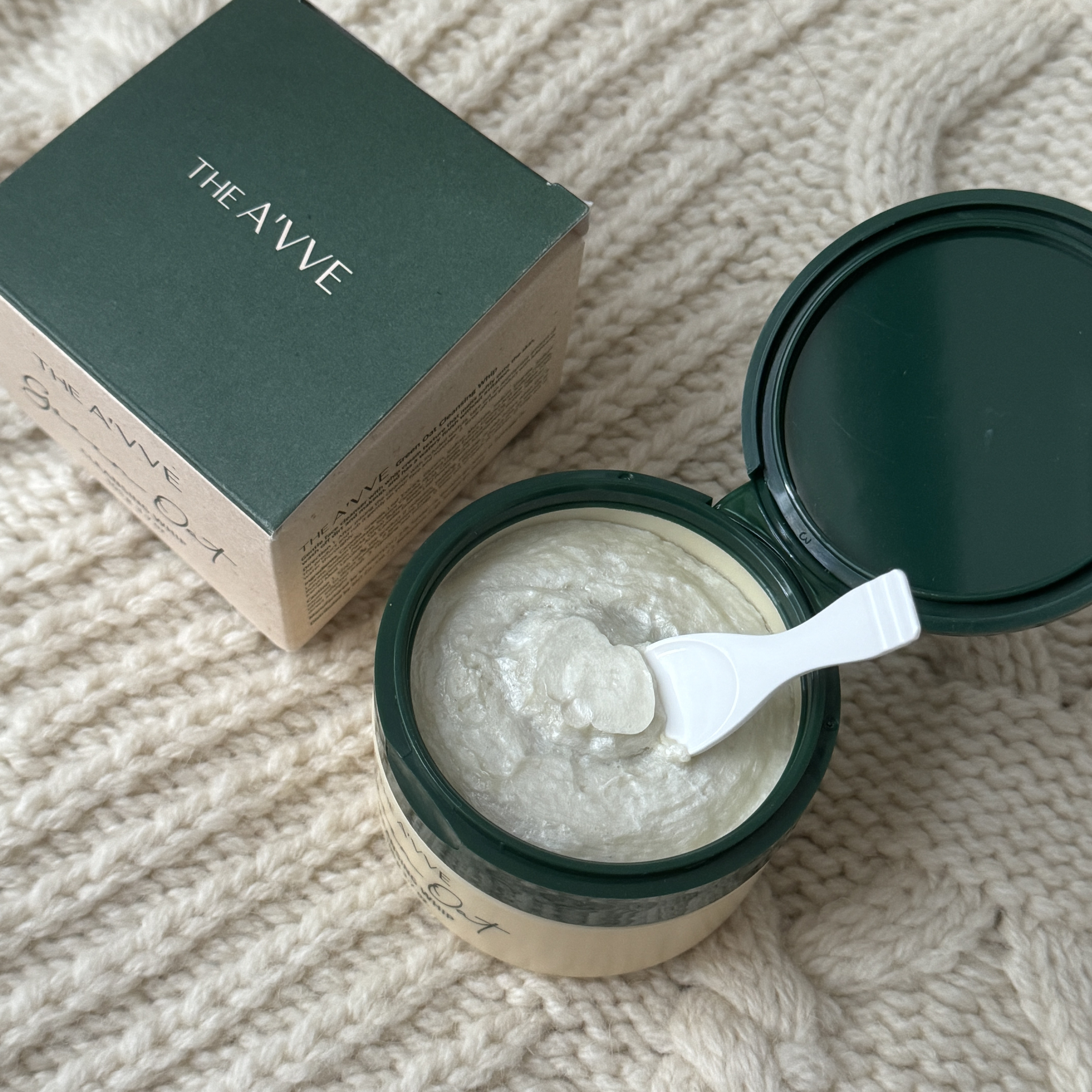 グリーンオートクレンジングホイップ/THE A'VVE/その他洗顔料を使ったクチコミ（2枚目）