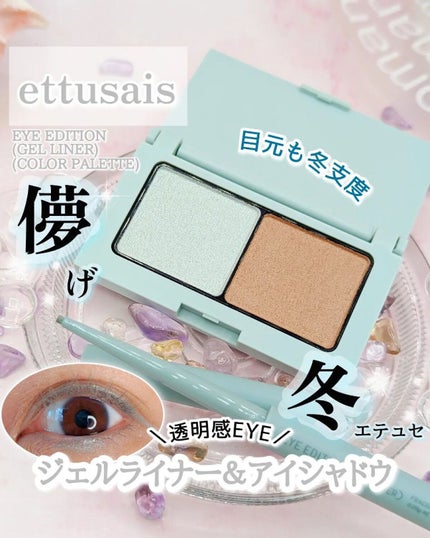 エテュセ アイエディション(カラーパレット) 12 ティアーブルージュ/ettusais/アイシャドウパレットを使ったクチコミ(1枚目)