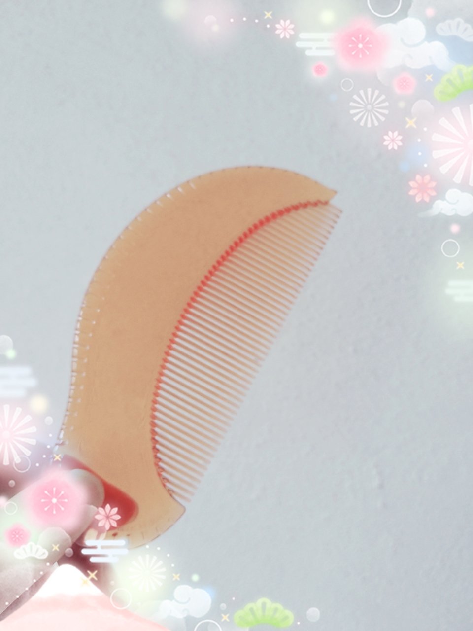 DAISO コンパクトコームのクチコミ「　　　　　DAISO　コンパクトコーム

みなさん、こんにちは☺
今回は、DAISO　コンパク.....」（1枚目）