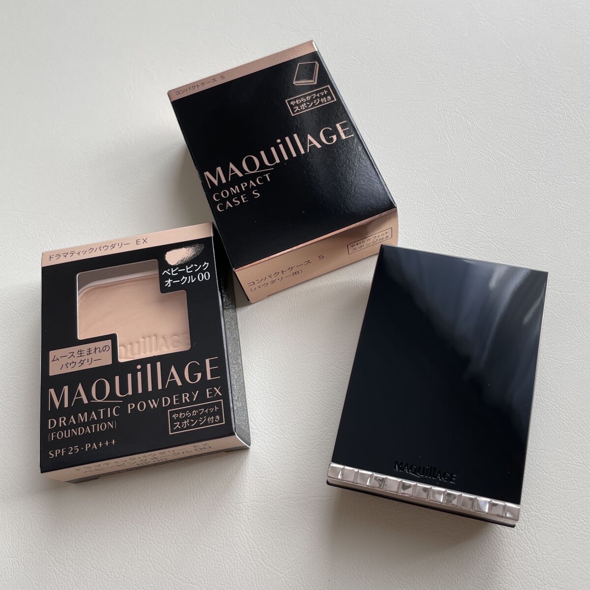 ドラマティックパウダリー EX/マキアージュ/パウダーファンデーションを使ったクチコミ（3枚目）