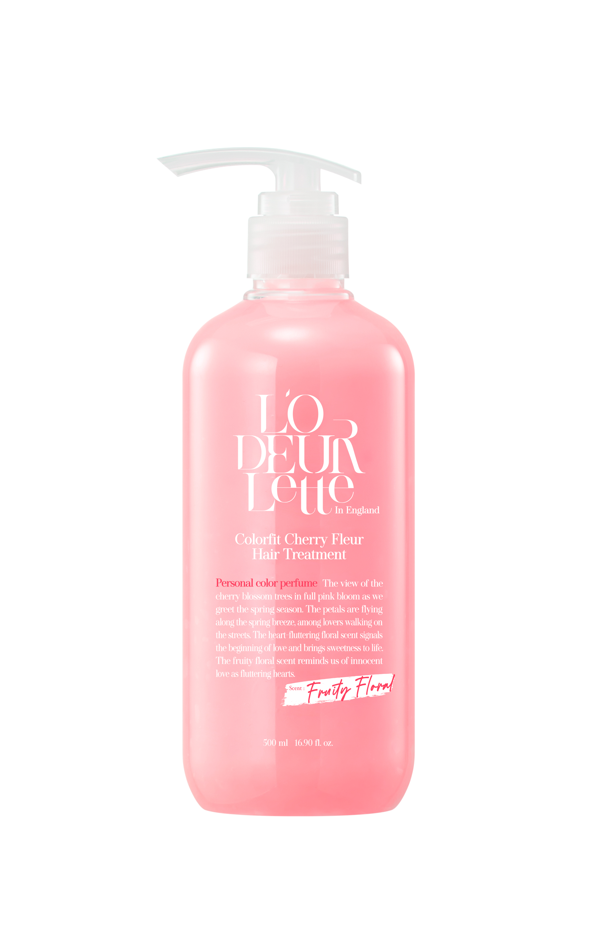 カラーフィット ヘアシャンプー/ヘアトリートメント チェリーフルール ヘアトリートメント 500ml