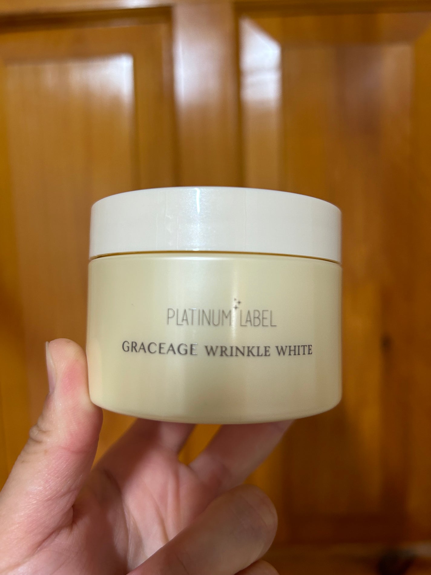 ホワイトニング リンクル ゲル/プラチナレーベルGRACEAGE/フェイスクリームを使ったクチコミ(1枚目)