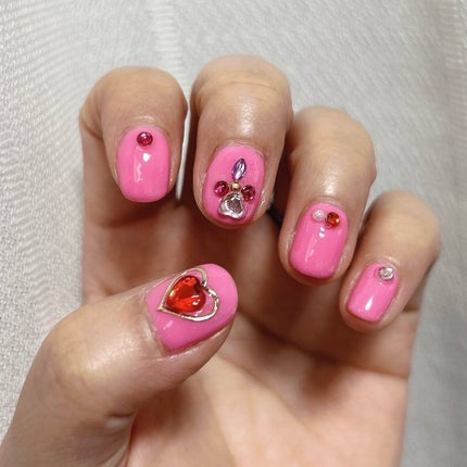 ジェルネイル(ライト対応)/セリア/ジェルネイルを使ったクチコミ(3枚目)