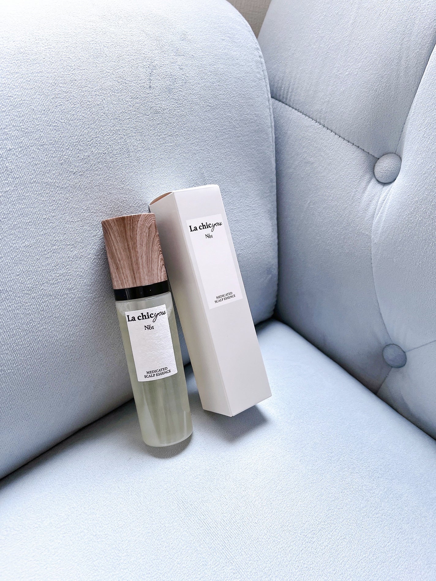 MEDICATED SCALP ESSENCE/La chicyou/頭皮ローションを使ったクチコミ(6枚目)