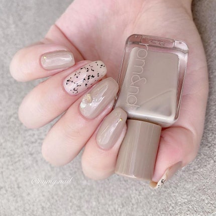 ムードペブルネイル/rom&nd/マニキュアを使ったクチコミ(1枚目)