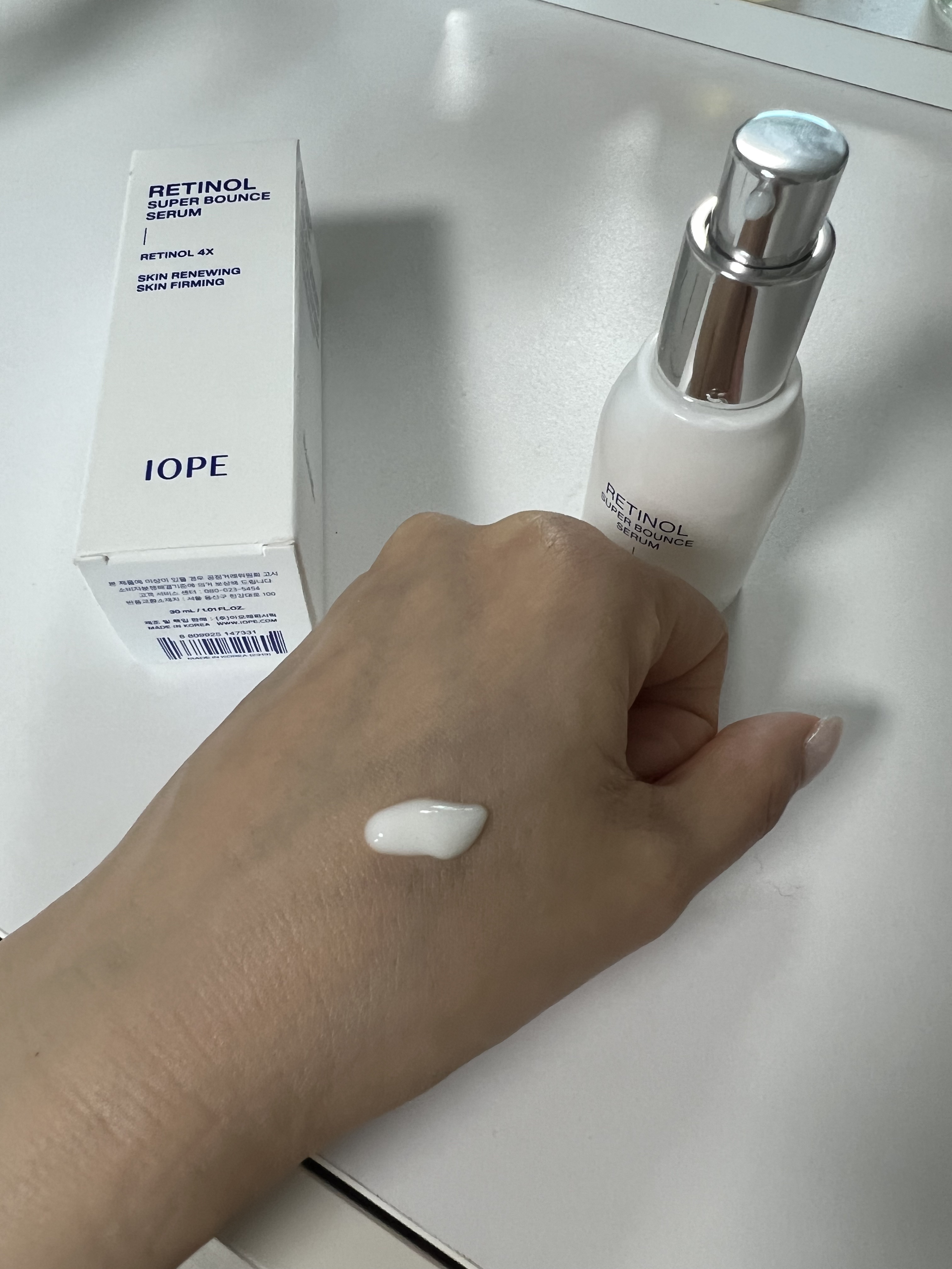 レチノール スーパーバウンス セラム/IOPE/美容液を使ったクチコミ（2枚目）