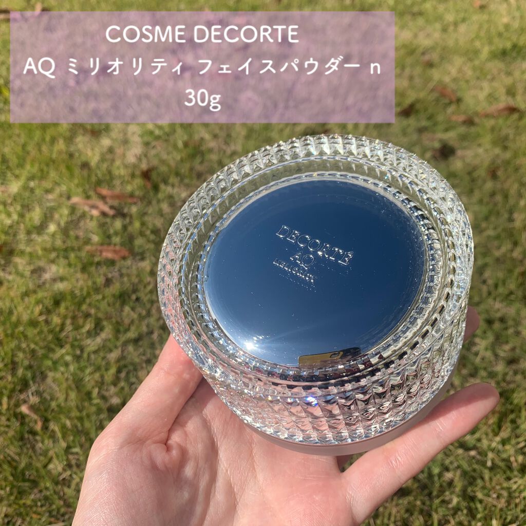 AQ ミリオリティ フェイスパウダー n/DECORTÉ/ルースパウダーを使ったクチコミ(1枚目)