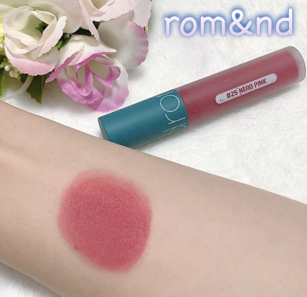 ゼロベルベットティント/rom&nd/リップティントを使ったクチコミ（1枚目）