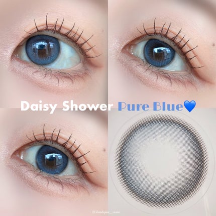 Daisy Shower 1Day/chuu LENS/ワンデー(1DAY)カラコンを使ったクチコミ(3枚目)