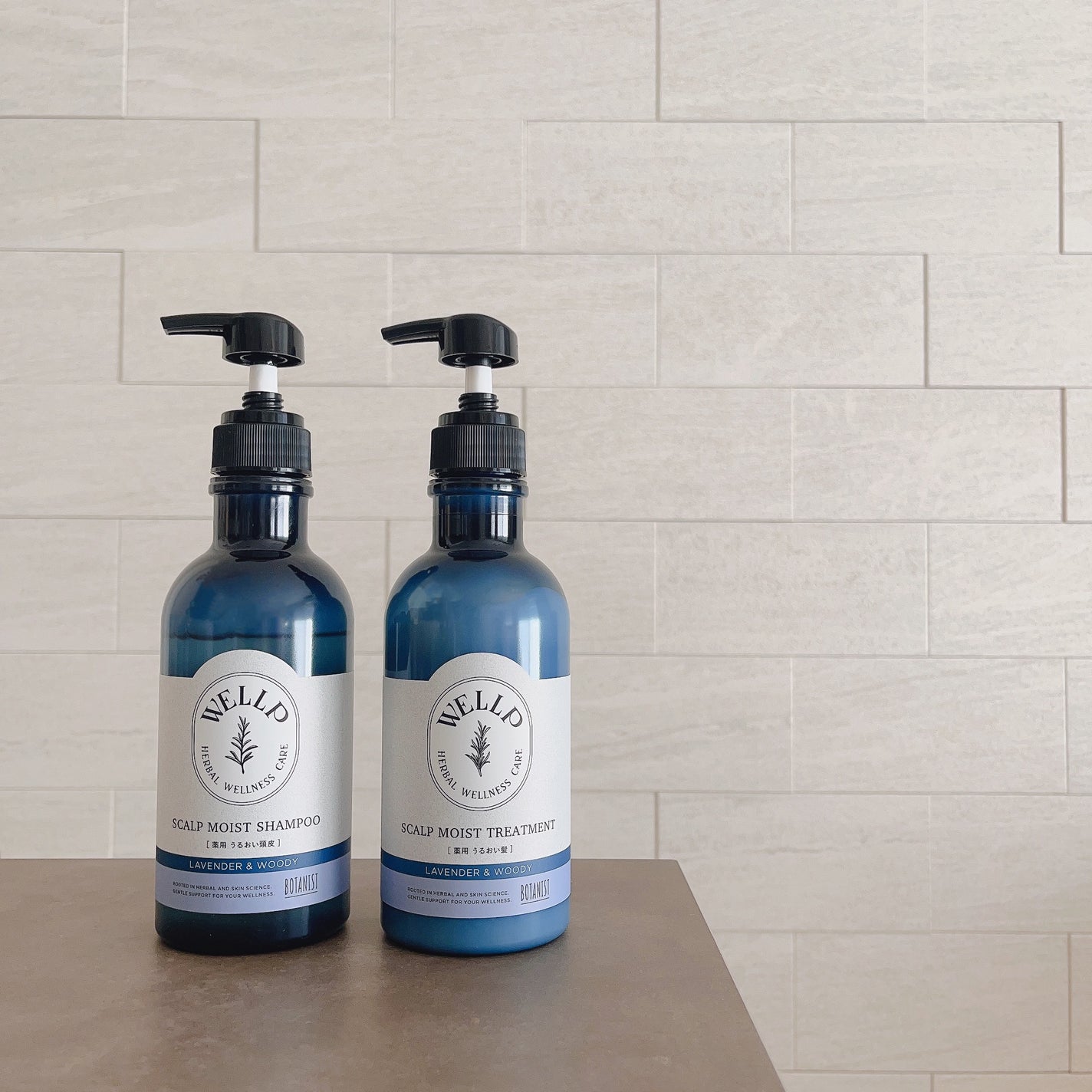 薬用スカルプケアシャンプー/トリートメント モイスト/WELLP/市販シャンプーを使ったクチコミ(1枚目)