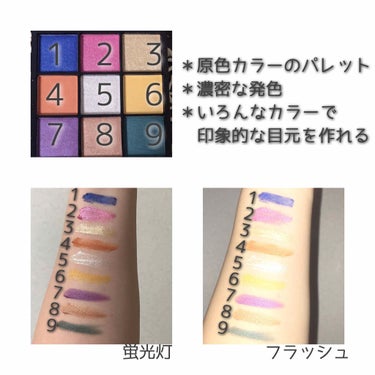 UR GLAM　BLOOMING EYE COLOR PALETTE/U R GLAM/アイシャドウパレットを使ったクチコミ（2枚目）