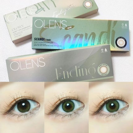 Ending 1day/OLENS/ワンデー(1DAY)カラコンを使ったクチコミ(1枚目)
