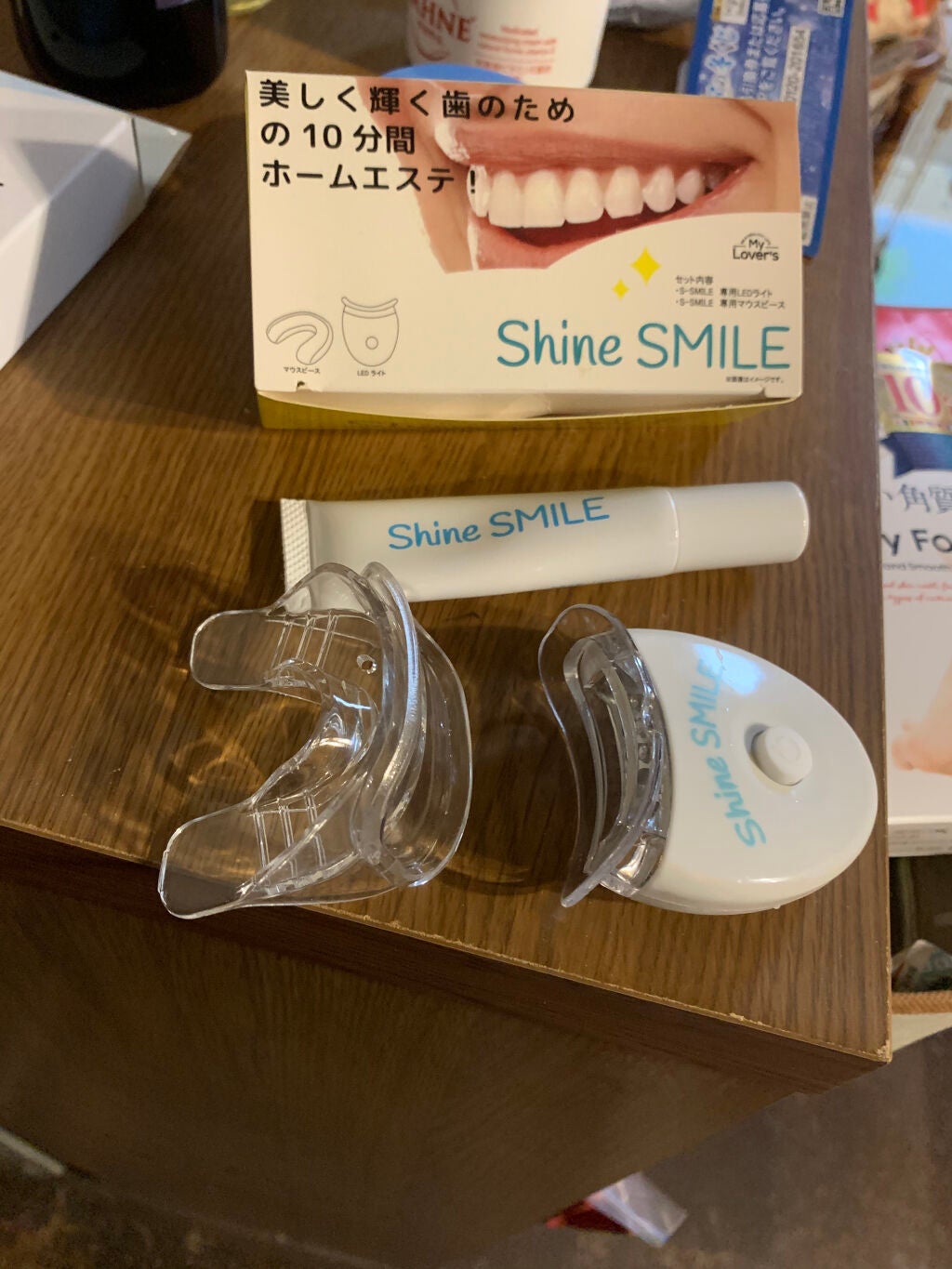 ホワイトニングスタートキット/SHINE SMILE/その他オーラルケアを使ったクチコミ(3枚目)