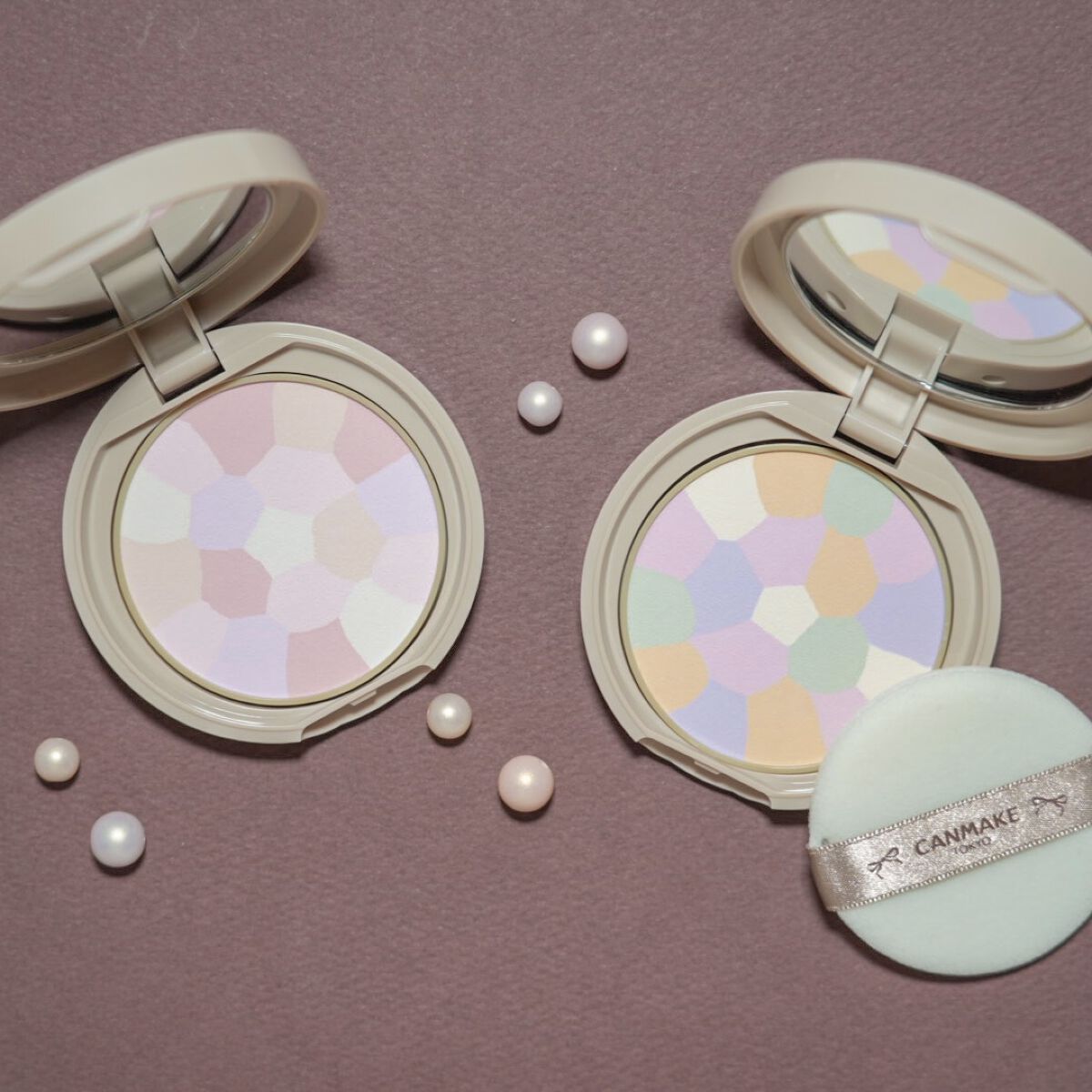 マシュマロフィニッシュパウダーブラシ/キャンメイク/メイクブラシを使ったクチコミ（2枚目）