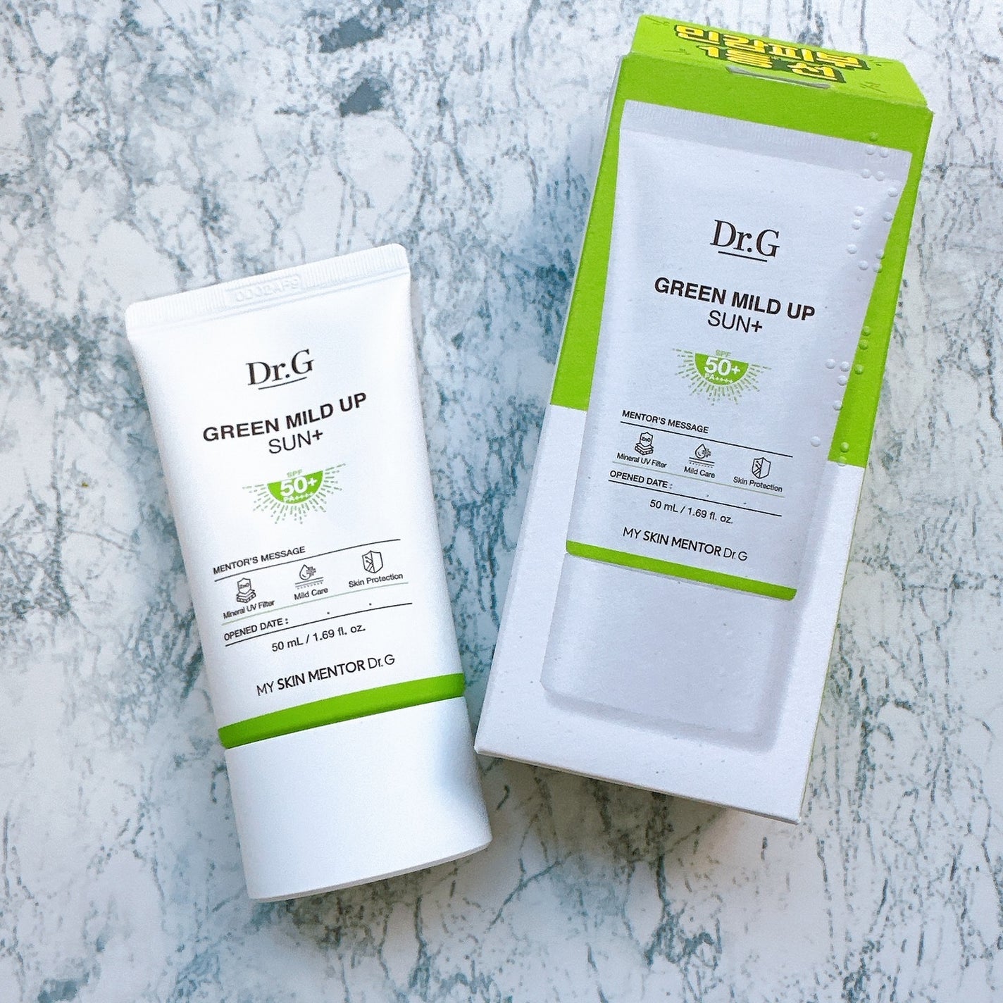 グリーンマイルドアップサンプラス/Dr.G/日焼け止めクリームを使ったクチコミ(8枚目)