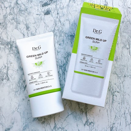 グリーンマイルドアップサンプラス/Dr.G/日焼け止めクリームを使ったクチコミ(8枚目)