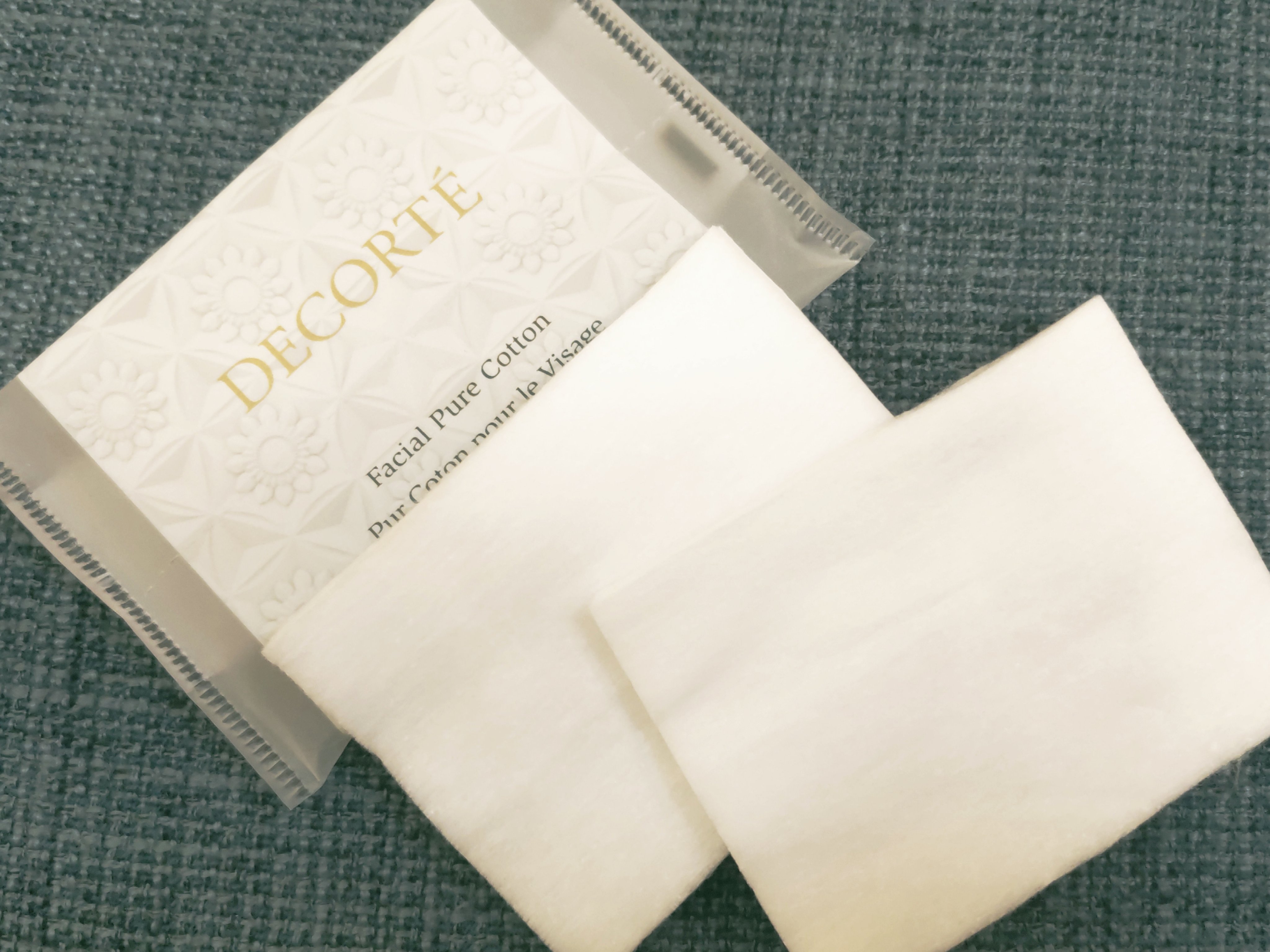 フェイシャル ピュア コットン/DECORTÉ/コットンを使ったクチコミ（2枚目）