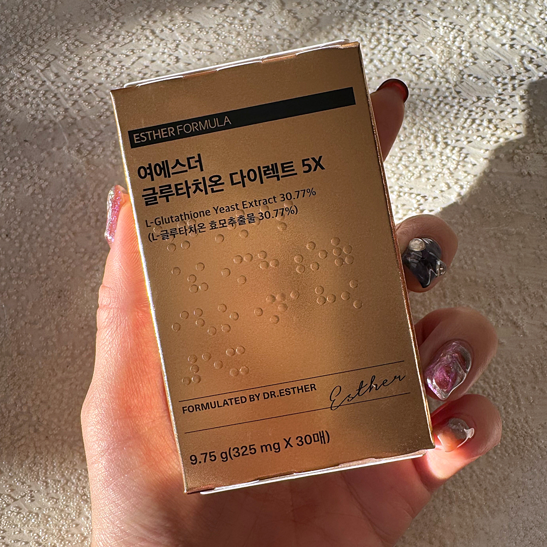 ヨエスターグルタチオンダイレクト５X/ESTHER FORMULA/美容サプリメントを使ったクチコミ（1枚目）