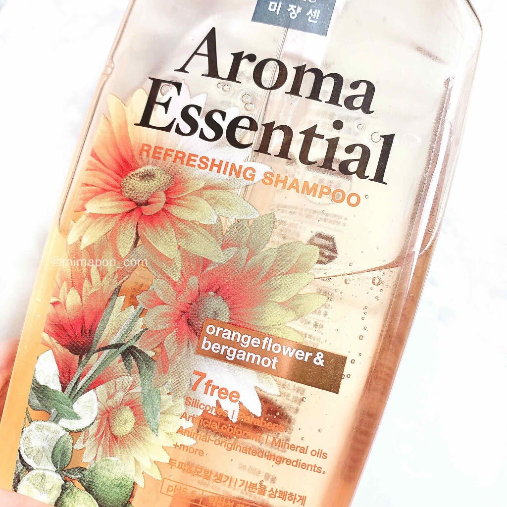 アロマエッセンシャルシャンプー/miseenscene/シャンプー・コンディショナーを使ったクチコミ(2枚目)