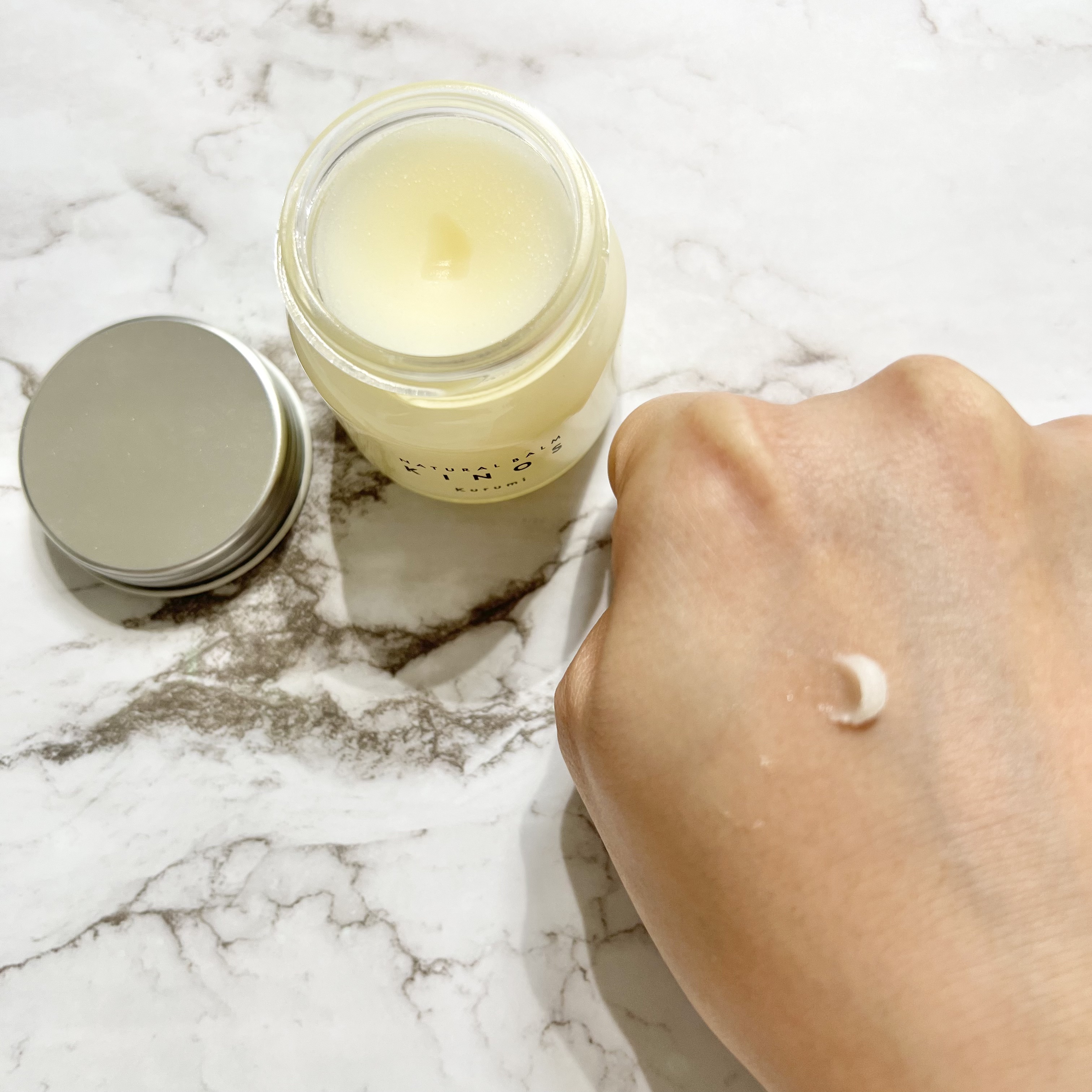 NATURAL BALM くるみ /KINOS/ヘアバームを使ったクチコミ（2枚目）