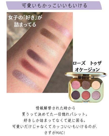 トレジャー アイシャドウ パレット ×6|M・A・Cの使い方を徹底 トレジャー アイシャドウ パレット ×6|M・A・Cの使い方を徹底