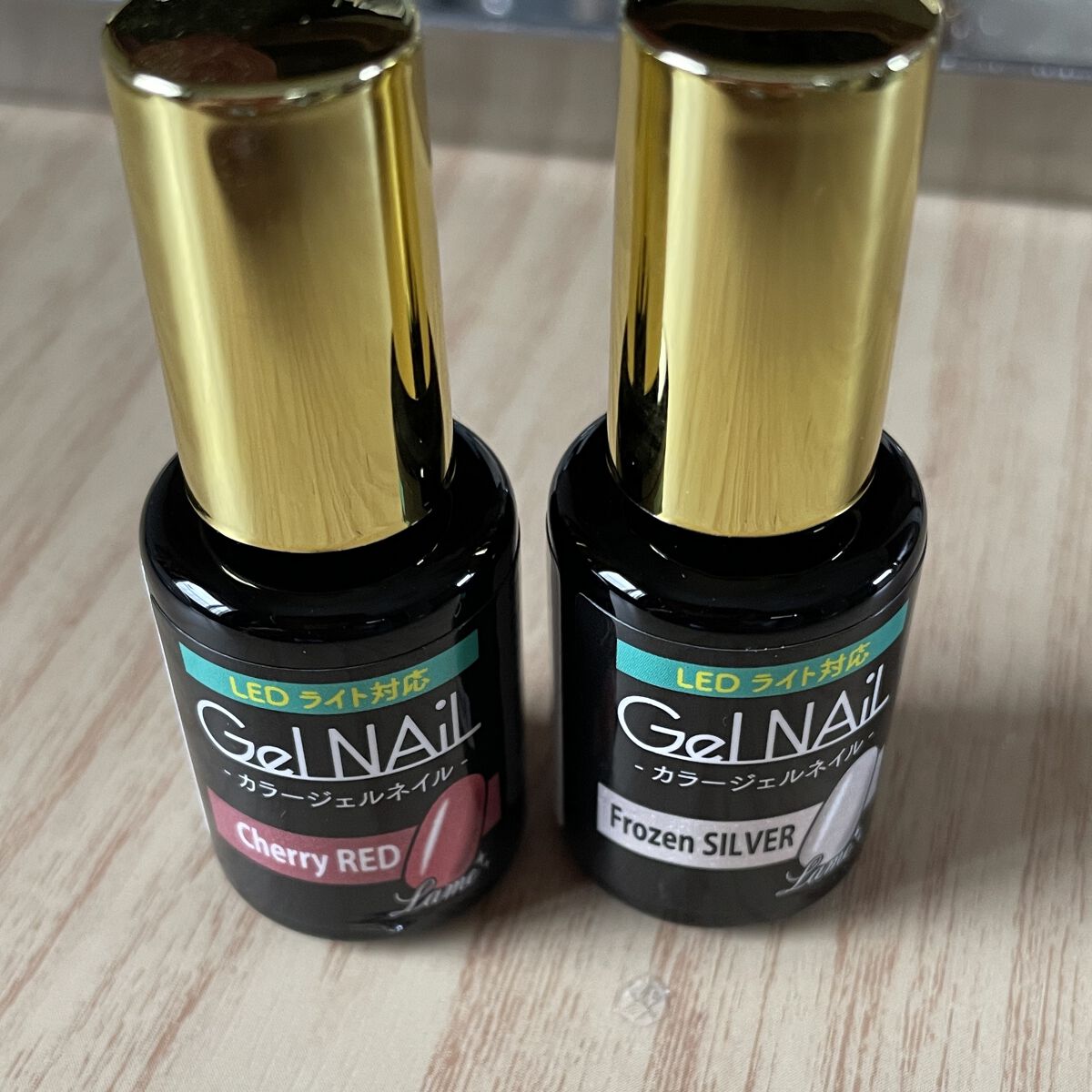 ジェルネイル（ライト対応）/セリア/ジェルネイルを使ったクチコミ（1枚目）