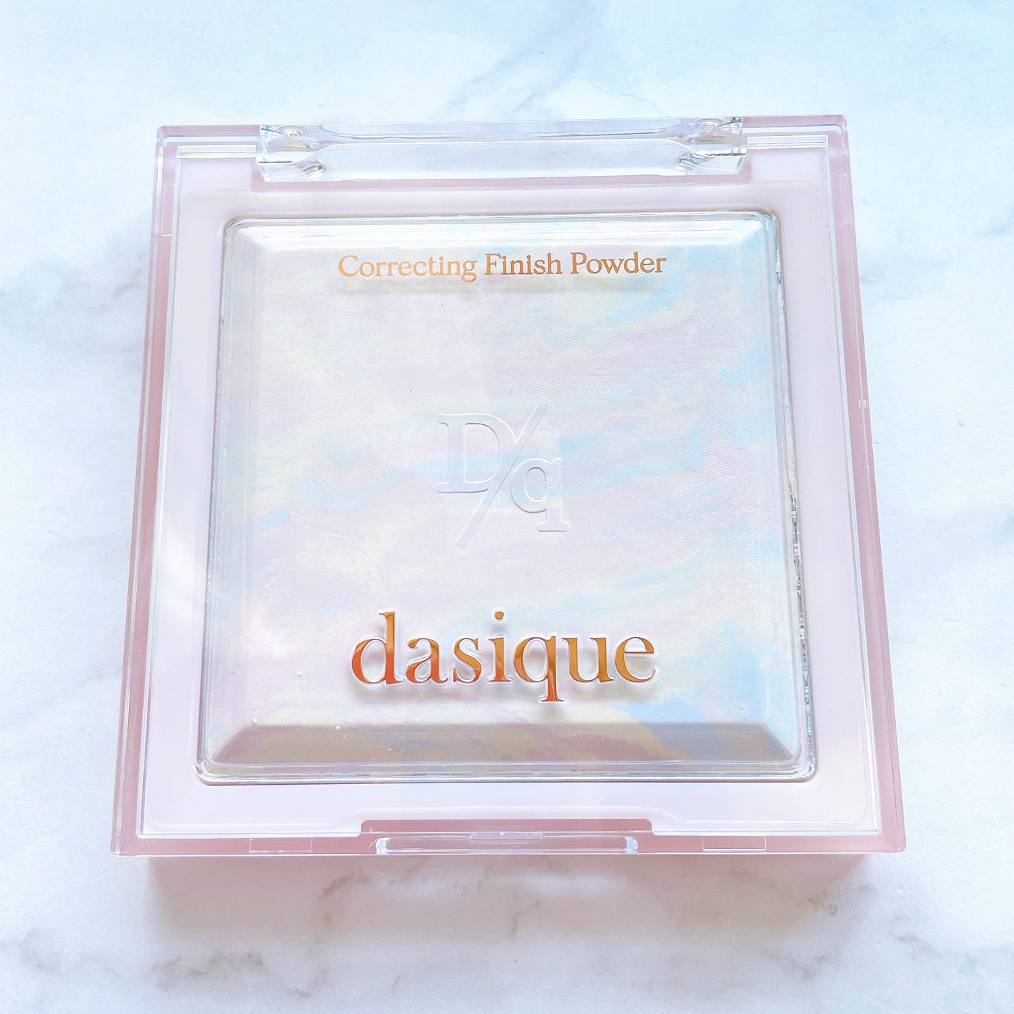 コレクティングフィニッシュパウダー/dasique/プレストパウダーを使ったクチコミ(4枚目)