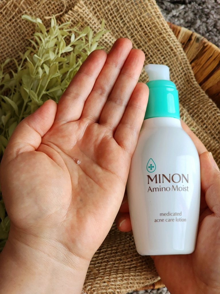 ミノン アミノモイスト 薬用アクネケア ミルク/ミノン/乳液を使ったクチコミ（2枚目）